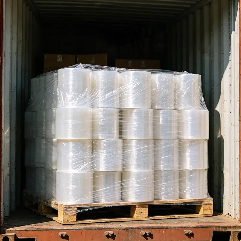 film de fixation de fret logistique 7
