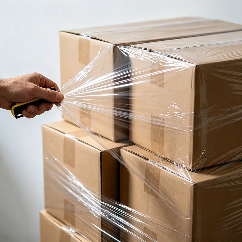 Manual pallet wrap 10