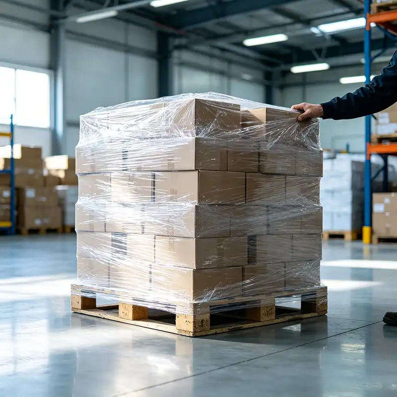 Manual pallet wrap 6