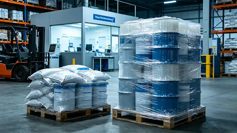 Automatic wrapping film 6