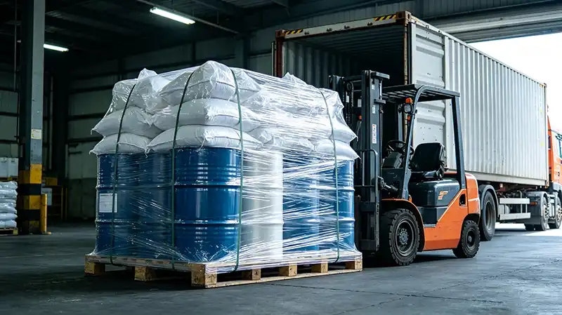 Automatic wrapping film 7