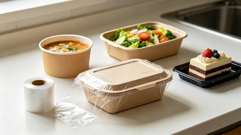 Film estirable para reparto de comida 3