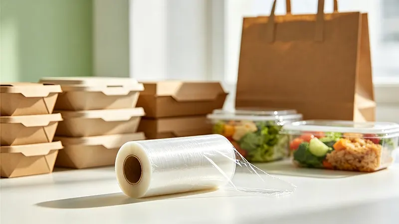 Film estirable para reparto de comida 4