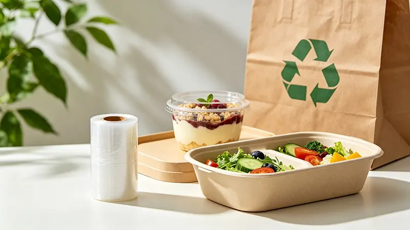 Film estirable para reparto de comida 5