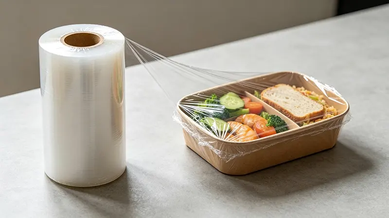 Film estirable para reparto de comida 6