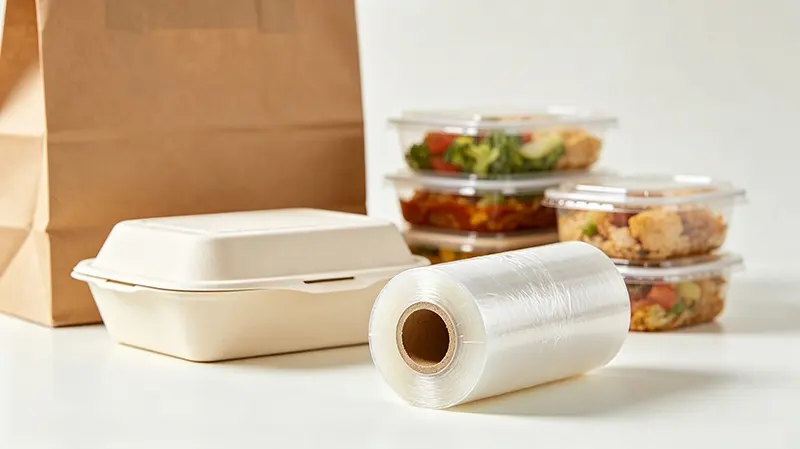 Film estirable para reparto de comida 8