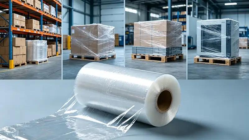 Heavy duty hand stretch wrap 6