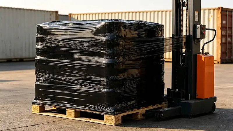 UV resistant black stretch film 3