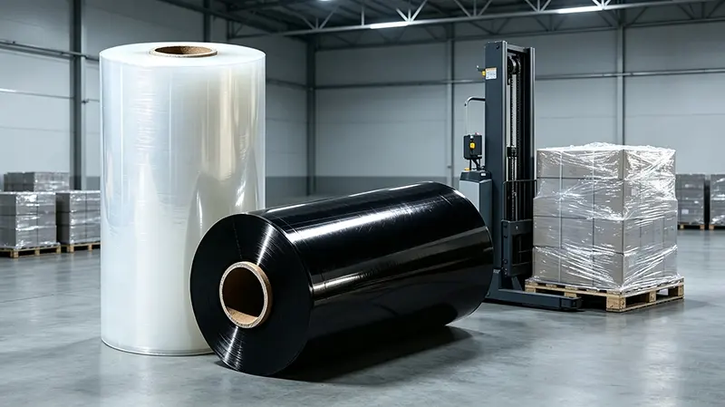 UV resistant black stretch film 5