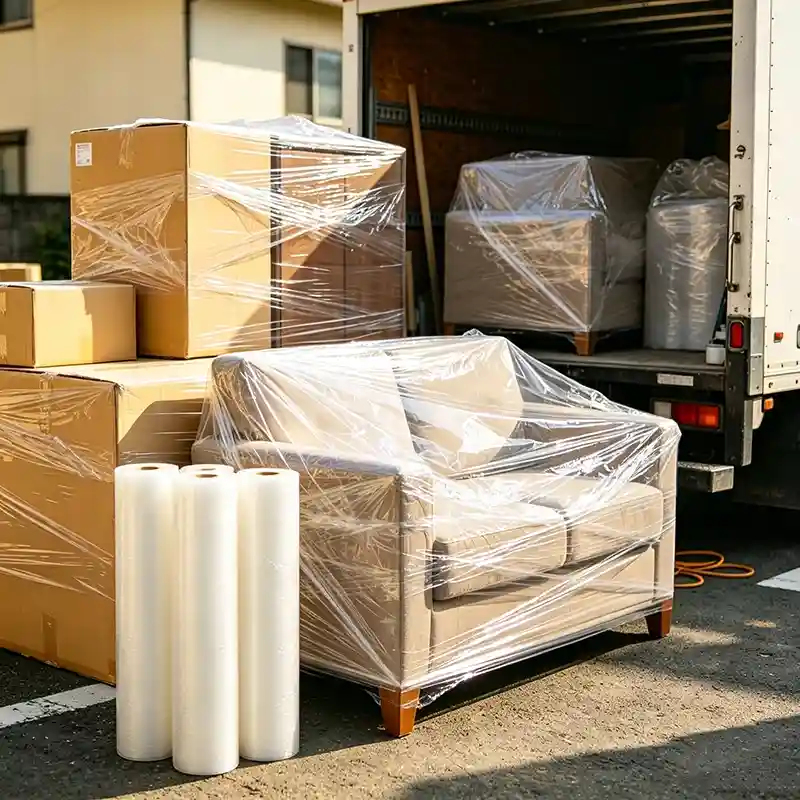 100% Damage-Free Move: Real-World Applications of Moving Stretch Wrap Film