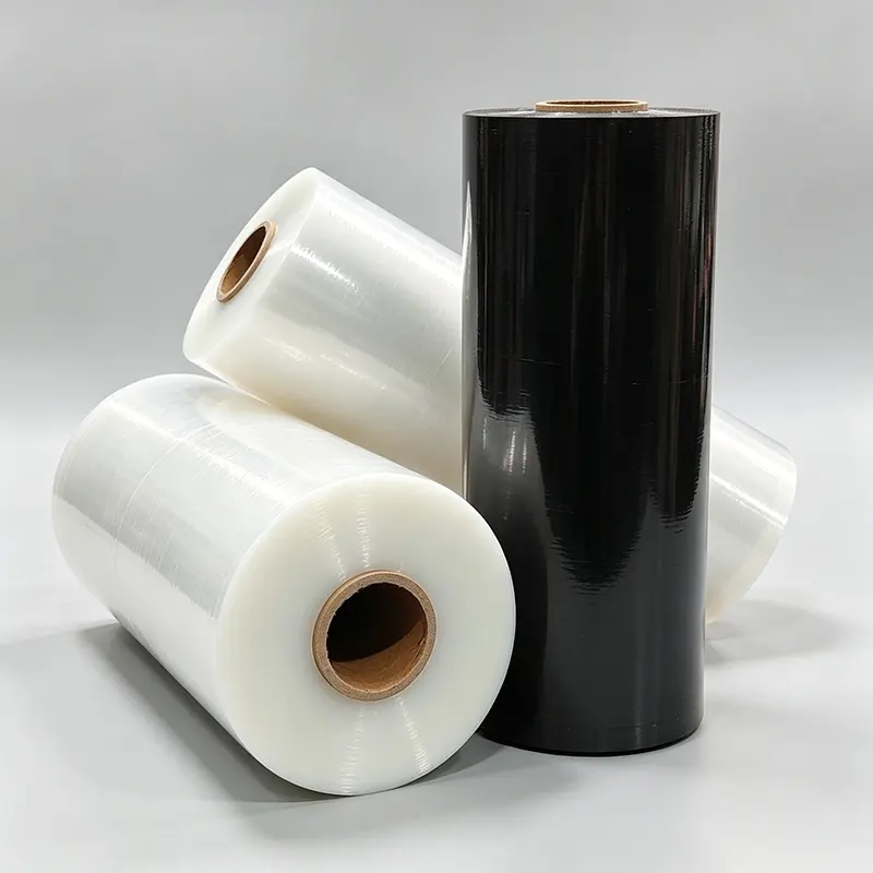 Industrial Machine Applied Stretch Film 35% Metallocene Modified For Automated Wrapper Machine