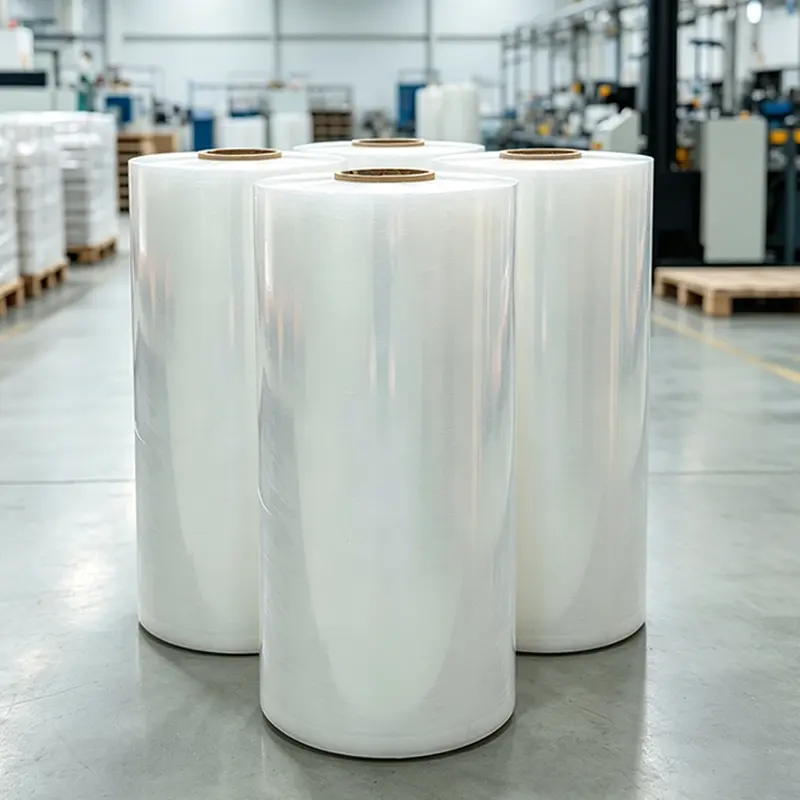 Tear-Proof Machine Stretch Film | 6X High Stretch Metallocene Wrap for Shipping