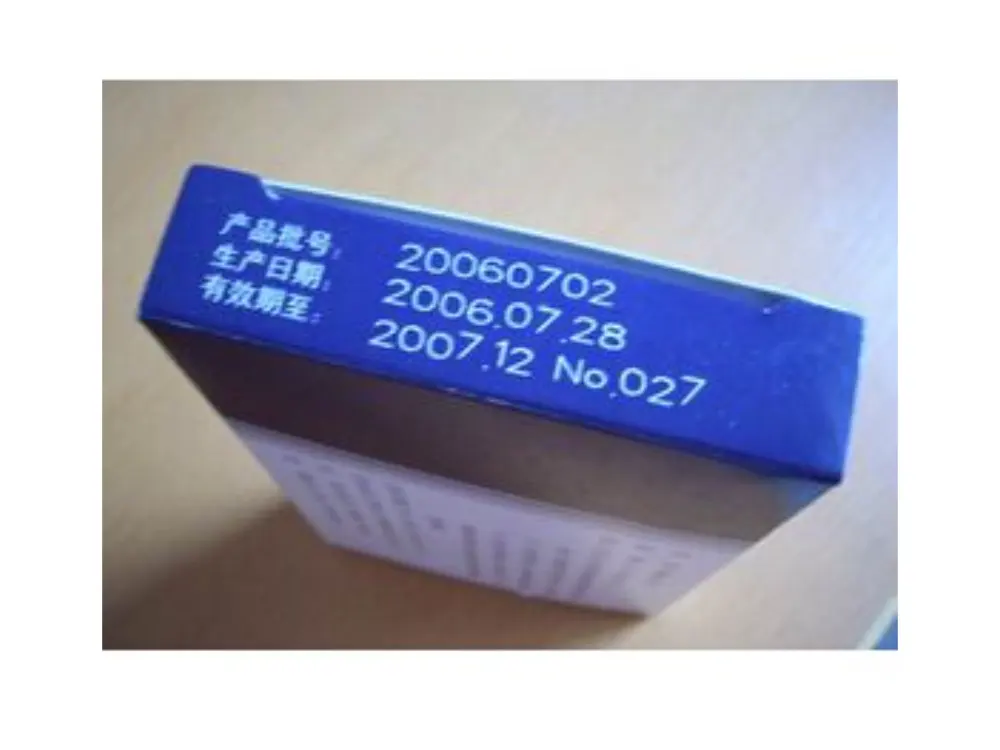 Production date assembly line marking machine