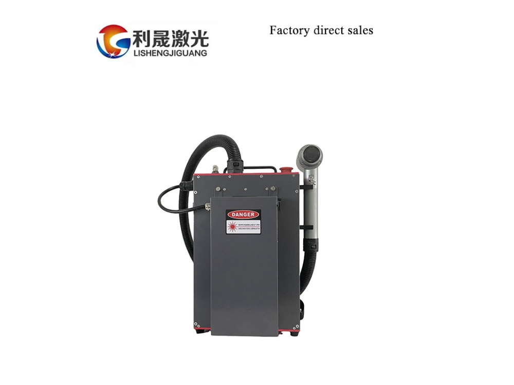Pipeline gantry laser rust removal machine