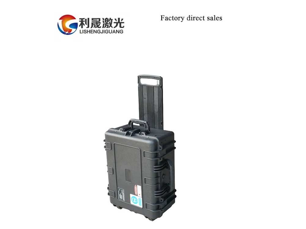 Laser rust remover for luggage box