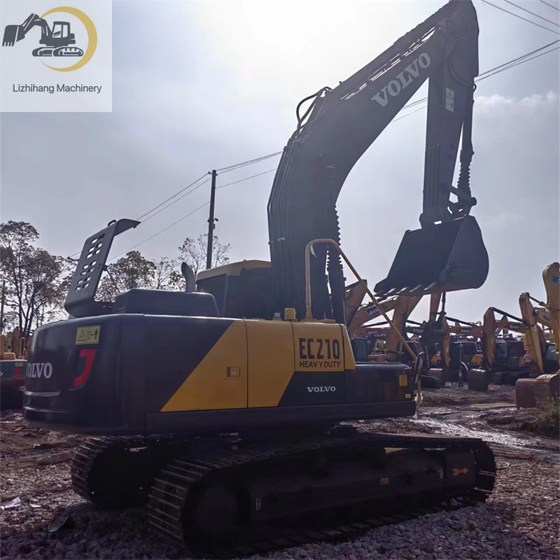 Used Original Volvo EC210 Crawler Excavator For Sale - High Performance and Attractive Discount