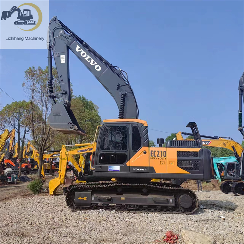 Used Original Volvo EC210 Crawler Excavator For Sale - High-End Performance,Attractive Discount