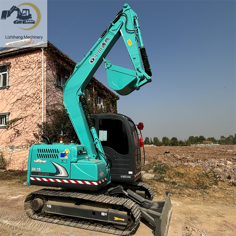 Kobelco SK75 Used Mini Excavator 2023 On Hot Sale