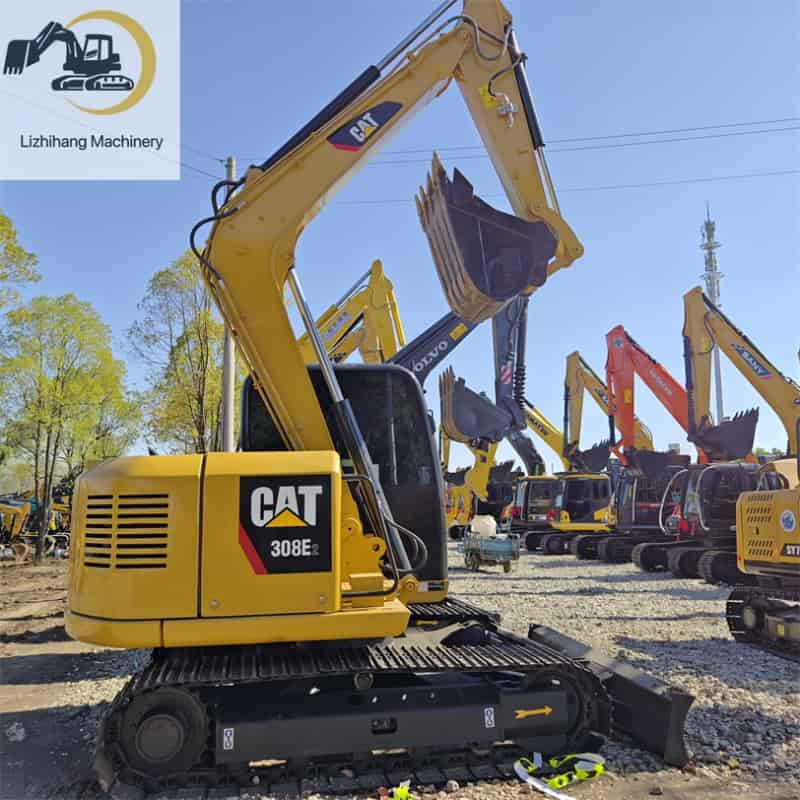 Cat308E Used Mini Excavator 8Ton For Cheap Sale