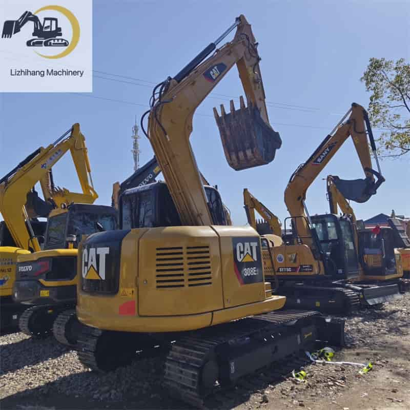 Cat308E Used Mini Excavator 8Ton For Cheap Sale