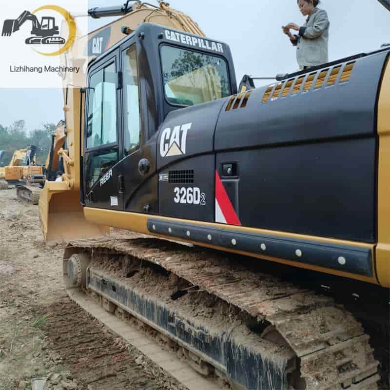 Cat326D2 Used Medium Excavator 26Ton For Cheap Sale