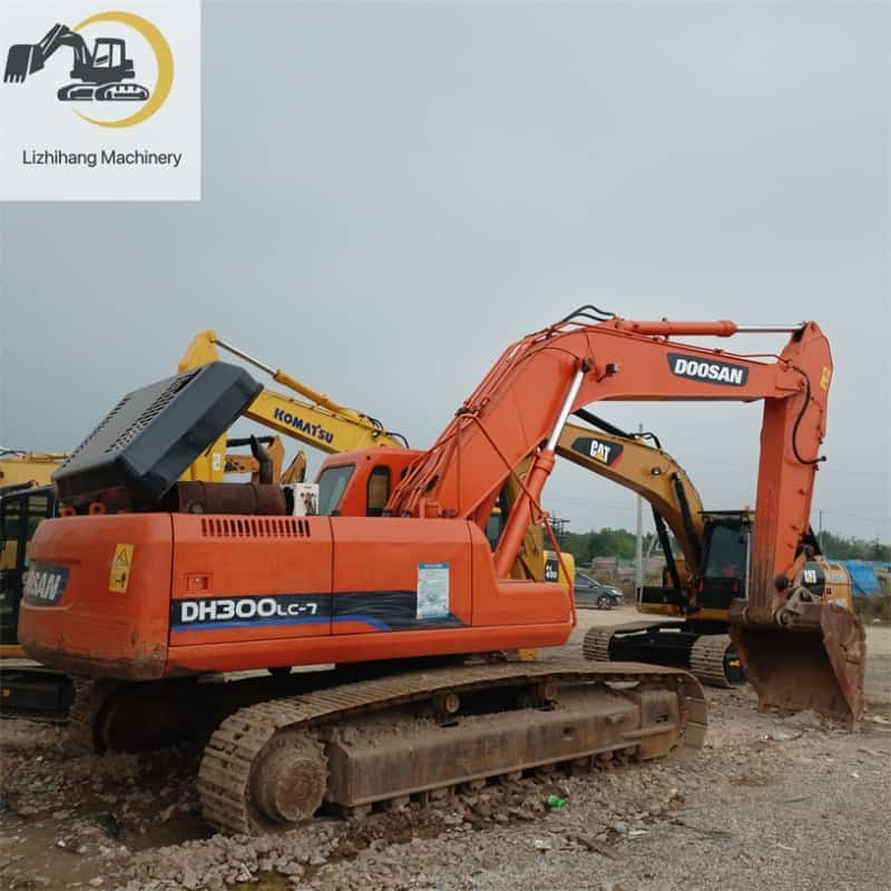 Doosan DH300LC-7 Used Heavy Excavator 30Ton 2019 In Good Condition For Sale