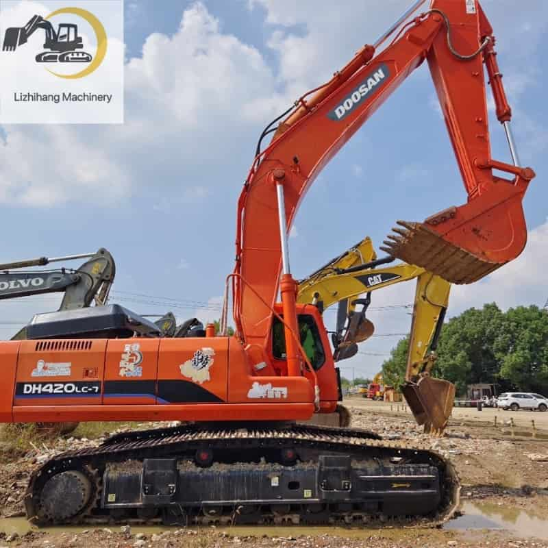 Doosan DH420LC-7 Used Heavy Excavator 42Ton