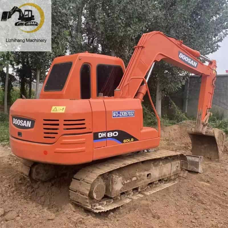 Doosan DH80 Used Mini Excavator For Cheap Sale