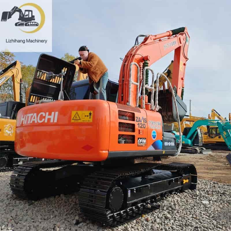 Hitachi ZX120 Used Excavator 12Ton For Cheap Sale