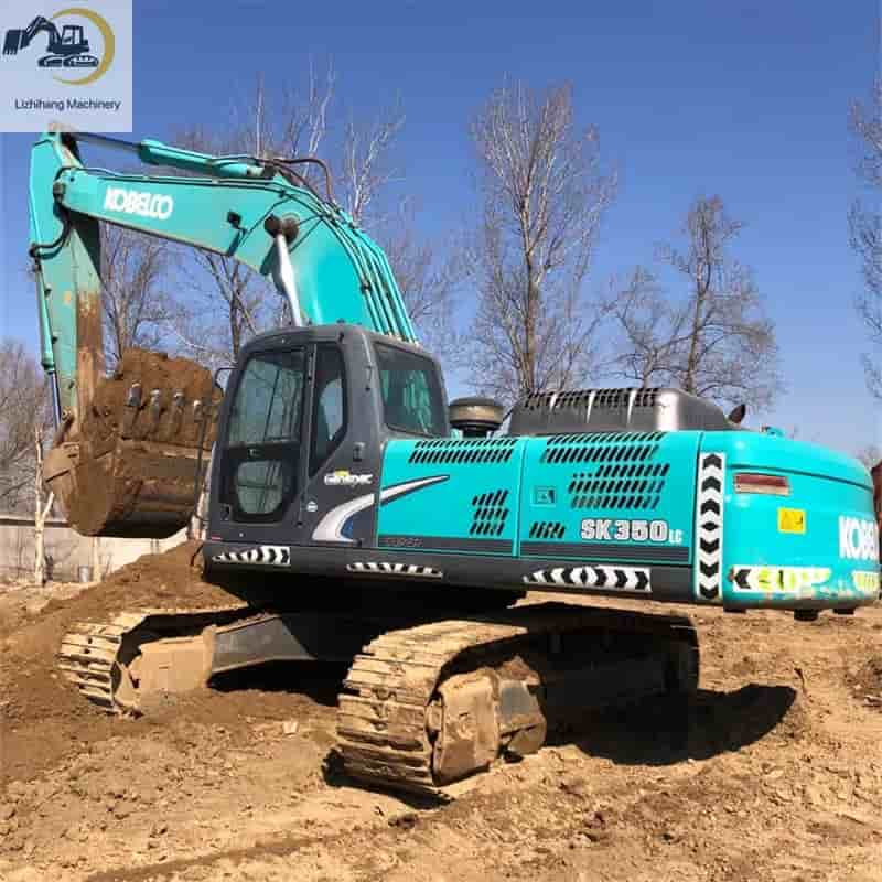 Kobelco SK350DLC Used Heavy Excavator 35Ton