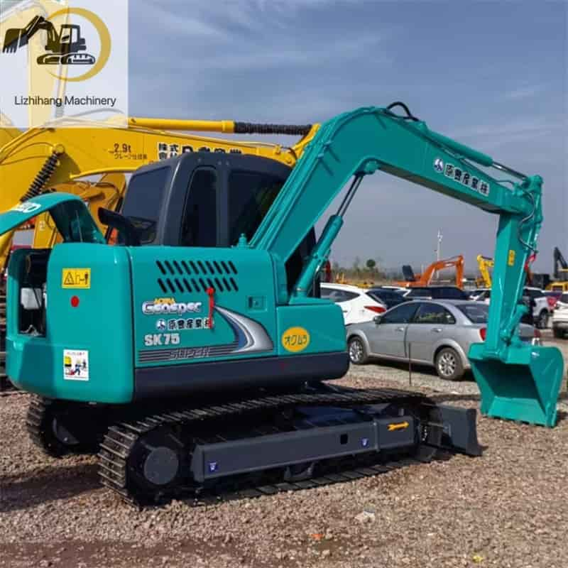 2023 Kobelco SK75 Used Mini Excavator for sales