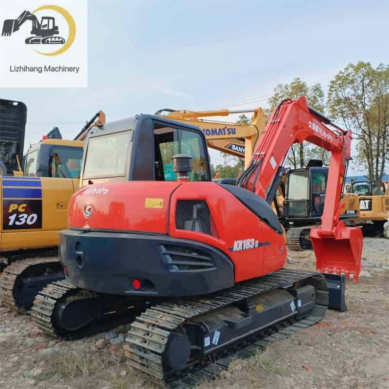 Kubota KX183-3 Used Medium Excavator 18Ton 2022