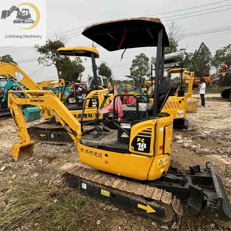 Used Excavator Komatsu PC18 2021 With Good Condition For Sale