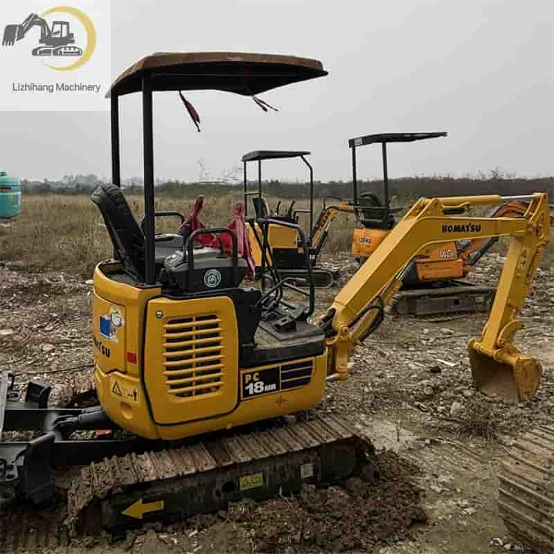 Komatsu PC18 Used Mini Excavator 90% New