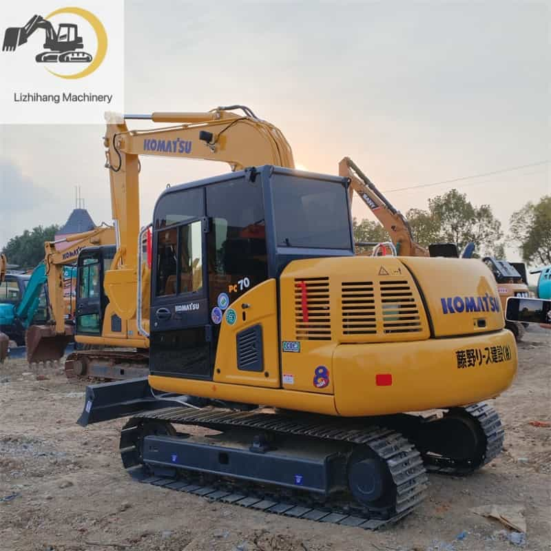 Komatsu PC70 Used Mini Excavator 7Ton