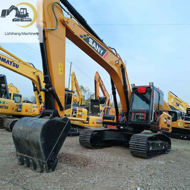 Great Quality Used Sany215c Excavator Chinese Hot Brand Used Crawler Excavators For Sale - Attractive Discount