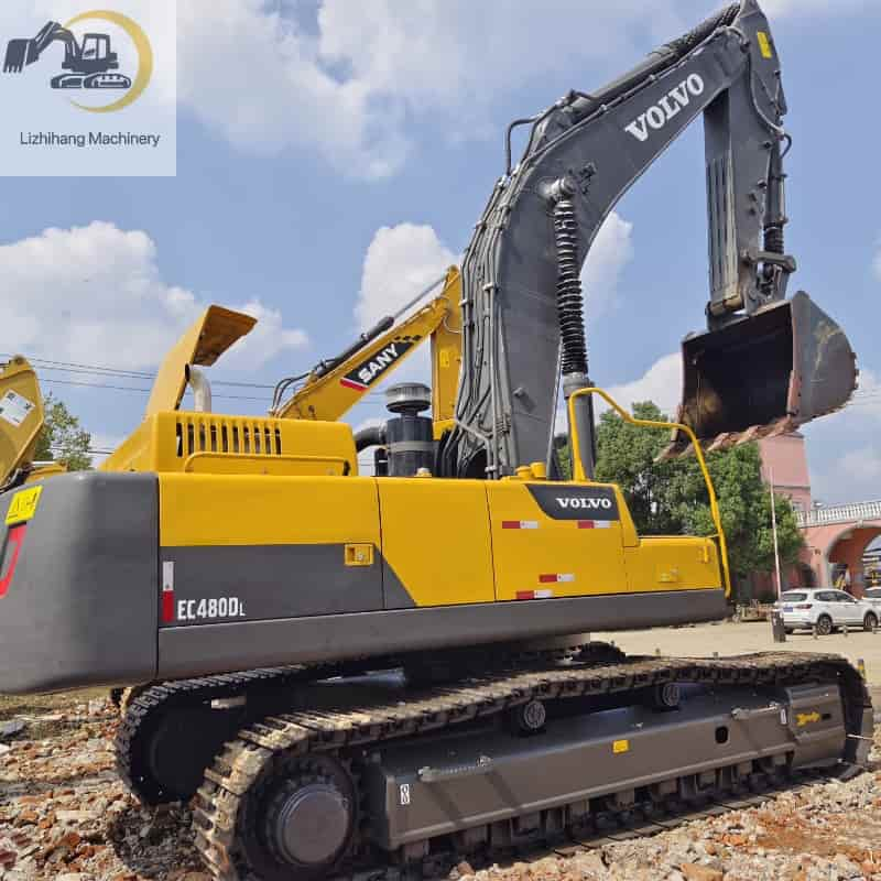 Volvo EC480DL Used Heavy Excavator 48Ton On Sale