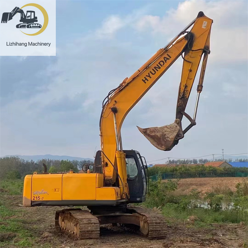 Hyundai 215-7 Used Medium Excavator 21Ton For Cheap Sale