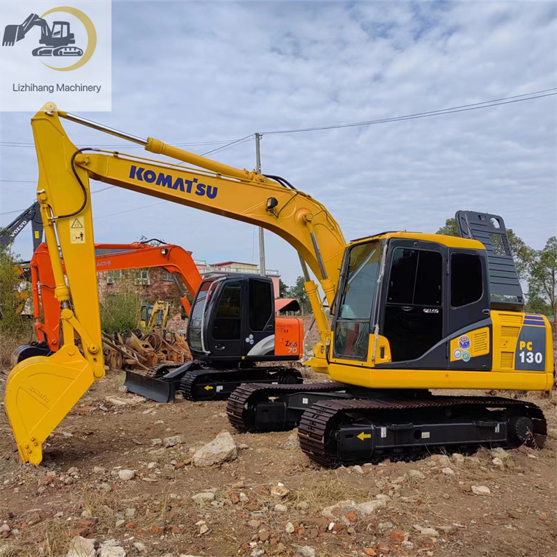 Uesd Excavator Komatsu PC130 13Ton For Cheap Sale