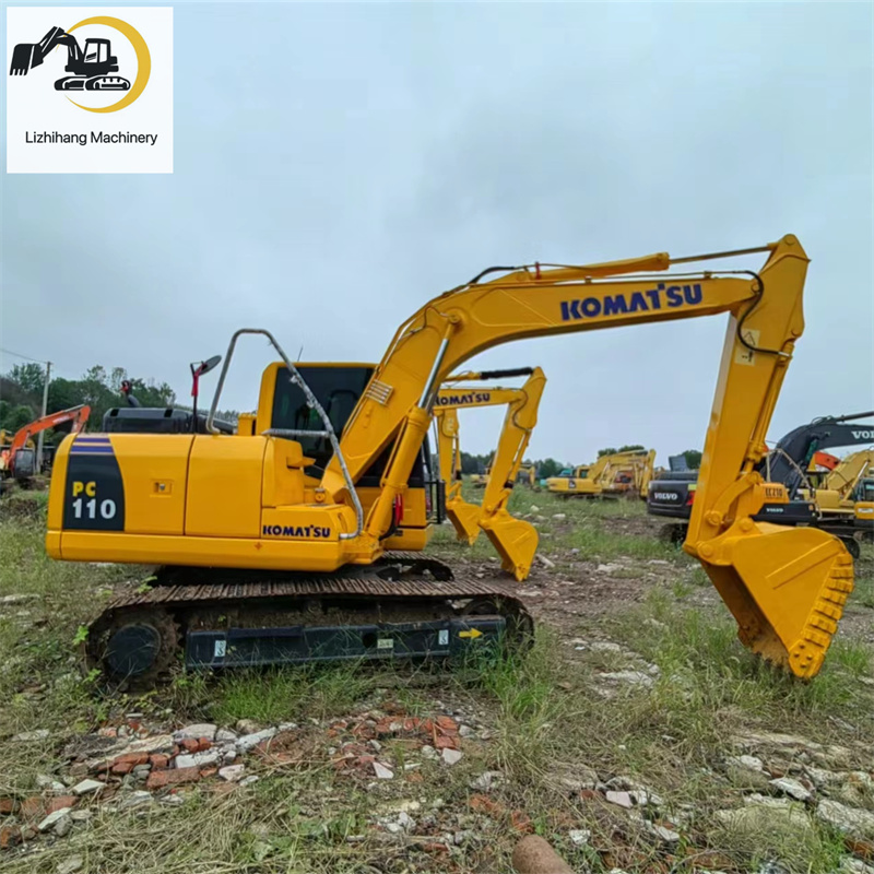 Used excavators Komatsu PC110 japanese excavators 85% new used in China on Sale