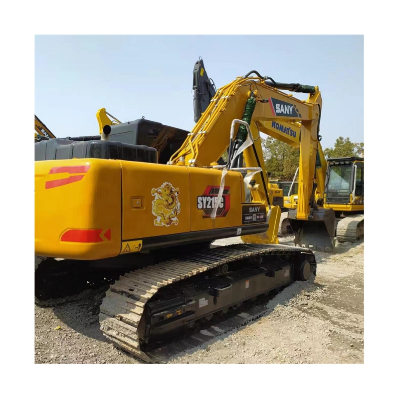 Used Construction Equipment Excavator Sany215 Ready For Ship Digger Sany215 for sale