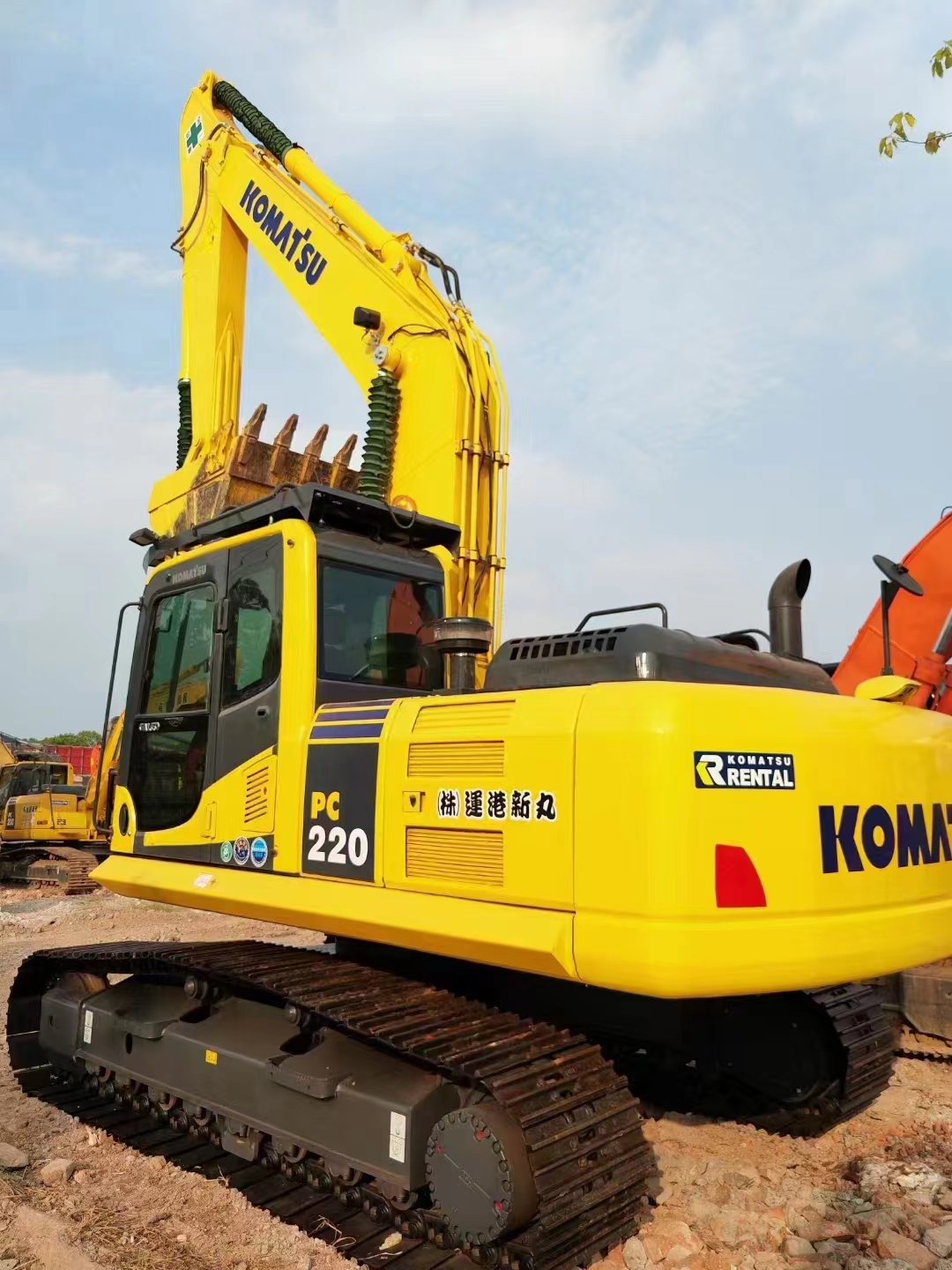 Used Excavator Komatsu PC220 22TON With  Stable Proformance In Intelligence Control For sale