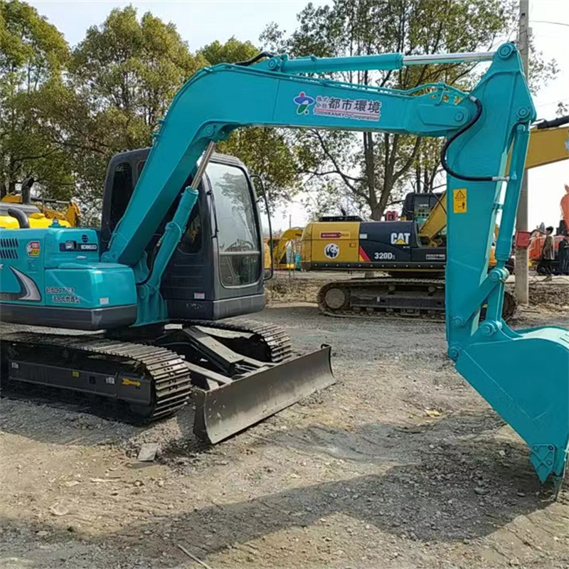 Original High-quality Kobelco Sk75 Excavator Japan Multifunctional Crawler Excavator 7.5 Tons For Sale