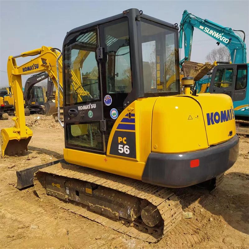 Second Hand Cheap Price Mini Used Komatsu pc56 Excavator For sale