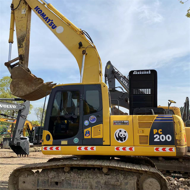 Secon Hand Komatsu PC200 20 ton Excavator Komatsu Excavator Used Komatsu PC 200 in stock