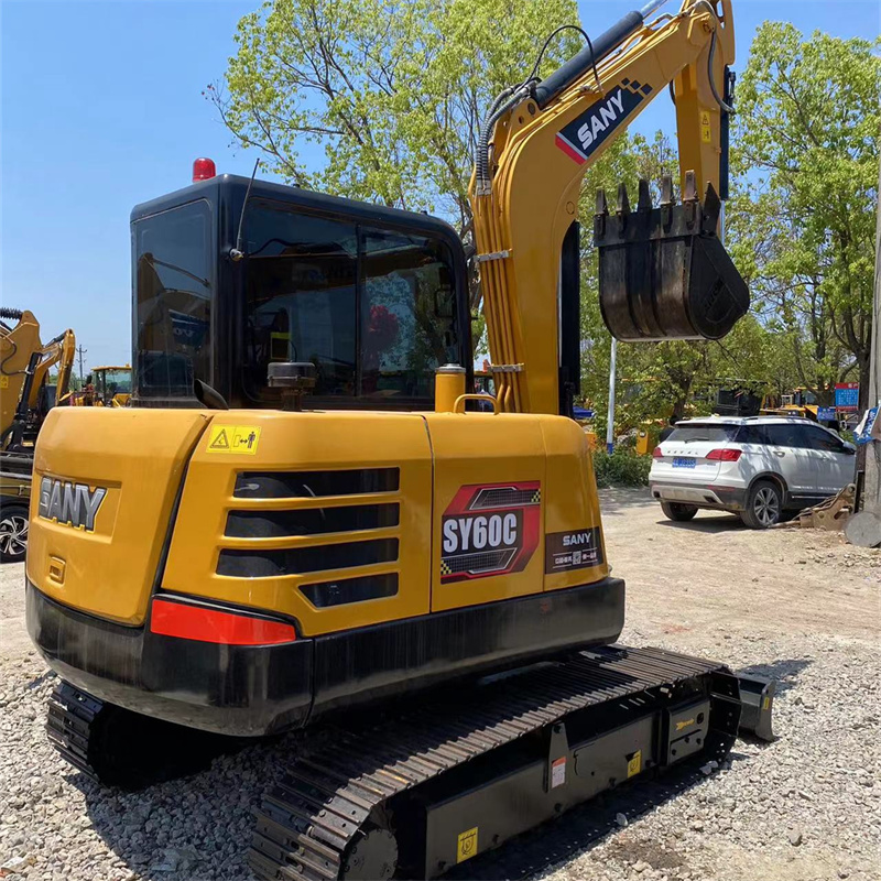 Used Original Sany60C Crawler Excavator For Sale - High End Performance,Attractive Discount