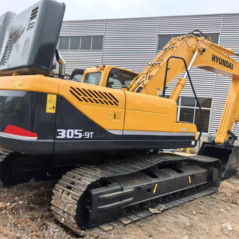 Low Price Used Hyundai 305-9T Crawler Excavator in Good Condition for Sale Digger