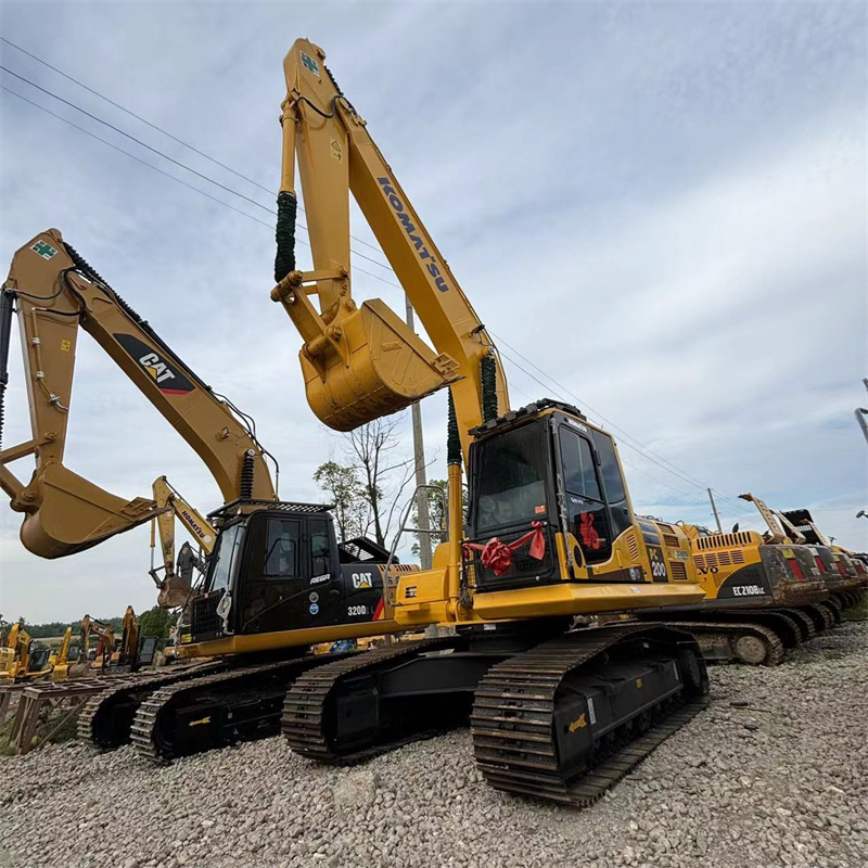 Best Qualify Used Japan Komatsu Pc200 Excavator Original Design Secondhand Komatsu for Sale