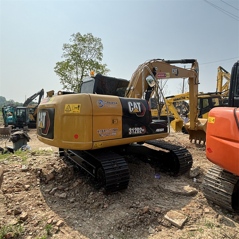 High Quality Used Caterpillar Cat312D2GC Excavator Good Condition Secondhand Digging Machine Road Work Core Include Engine