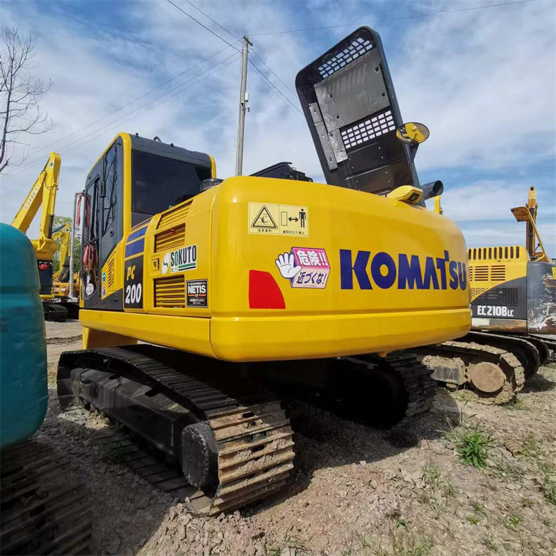 Good Performance Used Orignal Japan Komatsu Pc200 Excavator Best Quality Secondhand Komatsu for Sale